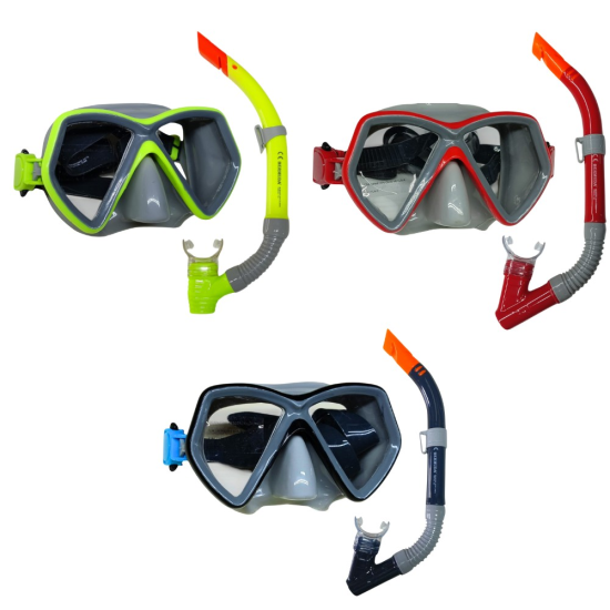 Daphne Snorkel Maske Set - 2189A/113CSB (Lisinya) Daphne Snorkel Maske Set - 2189A/113CSB (Lisinya)