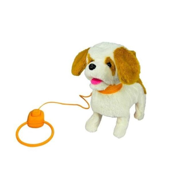 Peluş Tasmalı Yürüyen Köpek - FT-B019 (Lisinya) Peluş Tasmalı Yürüyen Köpek - FT-B019 (Lisinya)