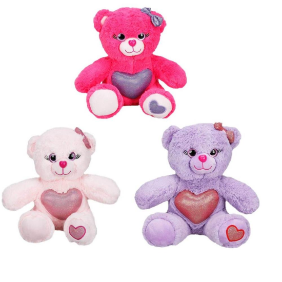 JH12206 - PELUŞ KALPLİ OTURAN AYICIK 26 CM (Lisinya) JH12206 - PELUŞ KALPLİ OTURAN AYICIK 26 CM (Lisinya)