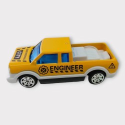 Küçük Metal İnşaat Araçları 7 cm - Pickup (Lisinya)
