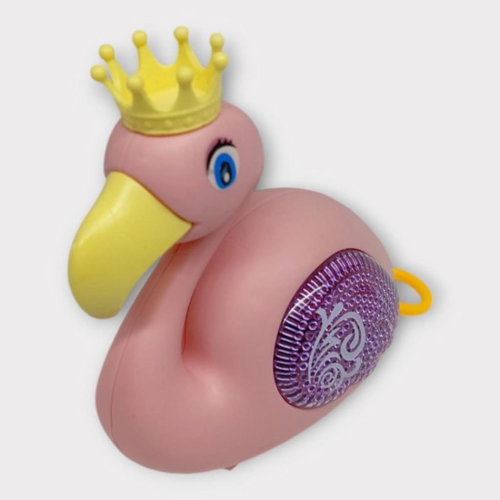 Kurmalı Işıklı Sevimli Flamingo - Pembe (Lisinya) Kurmalı Işıklı Sevimli Flamingo - Pembe (Lisinya)