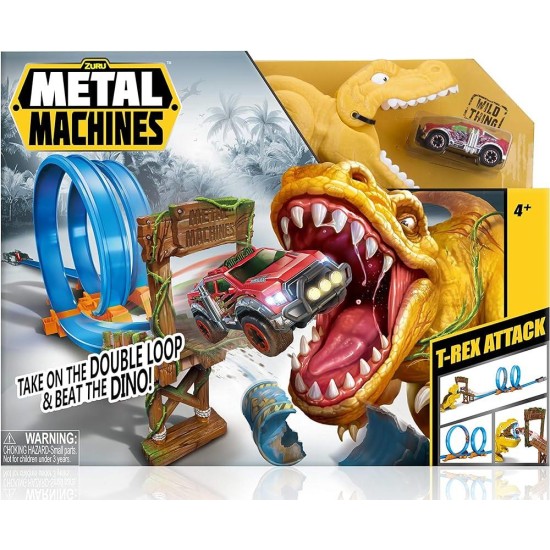 MEA02000-6702 - ZURU METAL MACHİNES T-REX OYUN SETİ (Lisinya) MEA02000-6702 - ZURU METAL MACHİNES T-REX OYUN SETİ (Lisinya)