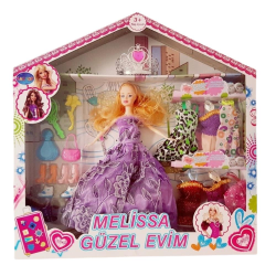 Bebek Yedek Elbiseli Ve Aksesuarlı - 1115-21 (Lisinya)