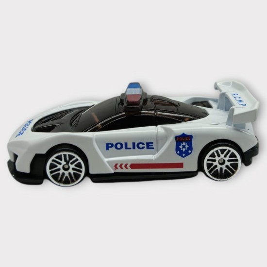 Metal Mini Polis Arabası 8 cm - Polis - 4 (Lisinya) Metal Mini Polis Arabası 8 cm - Polis - 4 (Lisinya)