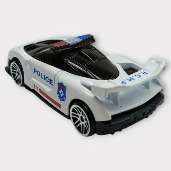 Metal Mini Polis Arabası 8 cm - Polis - 4 (Lisinya) Metal Mini Polis Arabası 8 cm - Polis - 4 (Lisinya)
