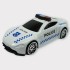 Metal Mini Polis Arabası  8 cm - Polis - 5 (Lisinya)