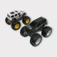 Mini Off-Road Araçlar 2'li - Siyah Beyaz (Lisinya) Mini Off-Road Araçlar 2'li - Siyah Beyaz (Lisinya)