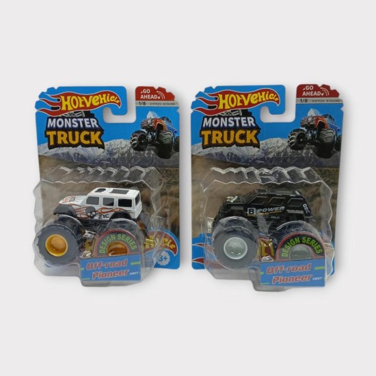 Mini Off-Road Araçlar 2'li - Siyah Beyaz (Lisinya) Mini Off-Road Araçlar 2'li - Siyah Beyaz (Lisinya)