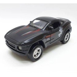 Mustang Çek Bırak Spor Araba - Işıklı Sesli Model - FY6148-12D-Siyah (Lisinya)