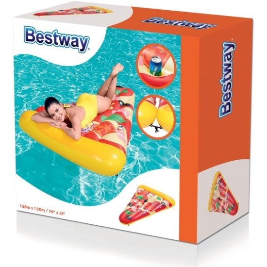 Deniz Yatağı Pizza Dilimi Yatak 188X130 Cm Bestway - 44038 (Lisinya) Deniz Yatağı Pizza Dilimi Yatak 188X130 Cm Bestway - 44038 (Lisinya)