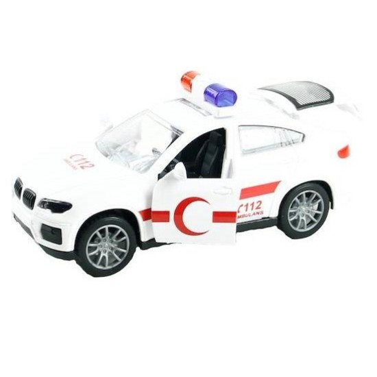Ambulans Arabası Sürtmeli Plastik - JW567-062 (Lisinya) Ambulans Arabası Sürtmeli Plastik - JW567-062 (Lisinya)
