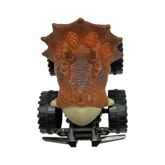 Sürtmeli Dinazor Robota Dönüşen Araba 14 Cm - Kahverengi (Lisinya) Sürtmeli Dinazor Robota Dönüşen Araba 14 Cm - Kahverengi (Lisinya)