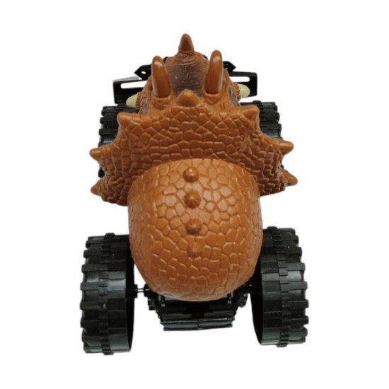 Sürtmeli Dinazor Robota Dönüşen Araba 14 Cm - Kahverengi (Lisinya) Sürtmeli Dinazor Robota Dönüşen Araba 14 Cm - Kahverengi (Lisinya)
