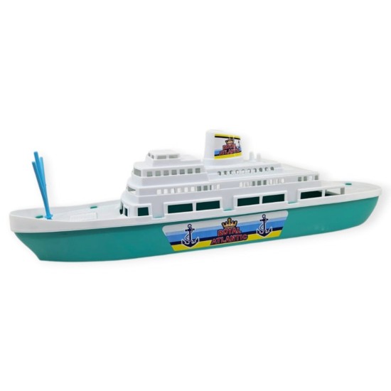 Transatlantik Yolcu Gemisi 45 cm - Turkuaz (Lisinya) Transatlantik Yolcu Gemisi 45 cm - Turkuaz (Lisinya)