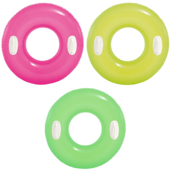 Tutunmalı Parlak Simit 76 Cm İntex - 59258 (Lisinya) Tutunmalı Parlak Simit 76 Cm İntex - 59258 (Lisinya)