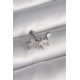 316L Çelik Gümüş Renk Zirkon Taşlı Yıldız Model Tragus Piercing - Lisinya 316L Çelik Gümüş Renk Zirkon Taşlı Yıldız Model Tragus Piercing - Lisinya