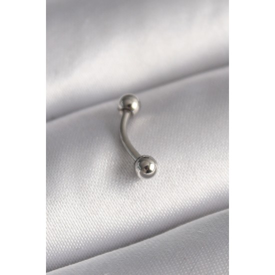 316L Çelik Gümüş Renk Topçuk Model Piercing - Lisinya 316L Çelik Gümüş Renk Topçuk Model Piercing - Lisinya