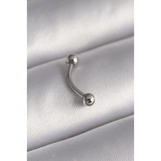 316L Çelik Gümüş Renk Topçuk Model Piercing - Lisinya 316L Çelik Gümüş Renk Topçuk Model Piercing - Lisinya