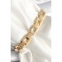 316L Çelik Gold Renk Unisex Bileklik - Lisinya