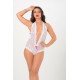 Beyaz Dantel Bodysuit