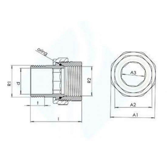 1 1/4 Düz Radyatör Rakoru 1 1/4 Düz Radyatör Rakoru