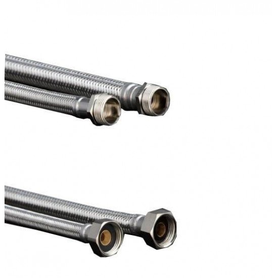 1/2X1/2 Nipelli Flex Hortum 70 cm 1/2X1/2 Nipelli Flex Hortum 70 cm