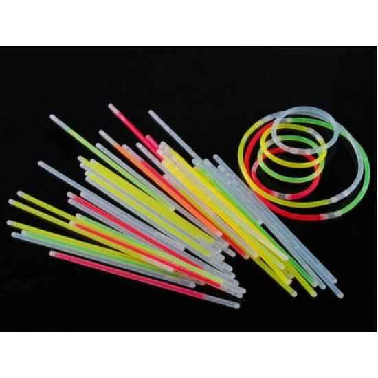 10 Adet Glow Stick Bracelet Fosforlu Kırılan Çubuk Bileklik 10 Adet Glow Stick Bracelet Fosforlu Kırılan Çubuk Bileklik