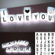 10lu Lightbox Işıklı Harf Mesaj Panosu Dekoratif Harf Işık Zinciri ( Lisinya ) 10lu Lightbox Işıklı Harf Mesaj Panosu Dekoratif Harf Işık Zinciri ( Lisinya )