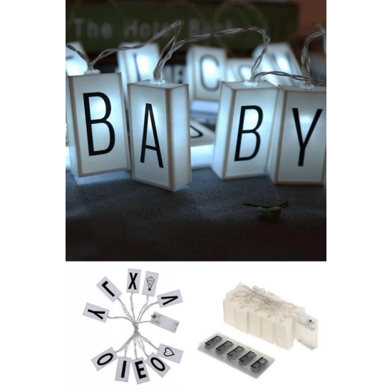 10lu Lightbox Işıklı Harf Mesaj Panosu Dekoratif Harf Işık Zinciri ( Lisinya ) 10lu Lightbox Işıklı Harf Mesaj Panosu Dekoratif Harf Işık Zinciri ( Lisinya )