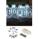 10lu Lightbox Işıklı Harf Mesaj Panosu Dekoratif Harf Işık Zinciri ( Lisinya ) 10lu Lightbox Işıklı Harf Mesaj Panosu Dekoratif Harf Işık Zinciri ( Lisinya )
