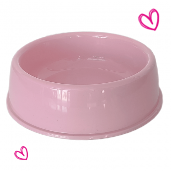 Kedi Köpek Plastik Ve Su Kabı 20 cm - 200 ml Pembe Kedi Köpek Plastik Ve Su Kabı 20 cm - 200 ml Pembe