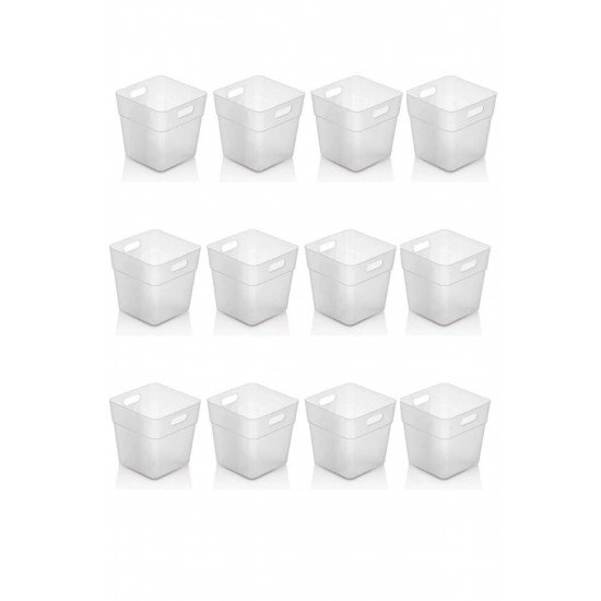 12 li Buzdolabı İçi Mini Düzenleyici Kutu Organizer - Buzdolabı Kapak Düzenleyici 12 li Buzdolabı İçi Mini Düzenleyici Kutu Organizer - Buzdolabı Kapak Düzenleyici