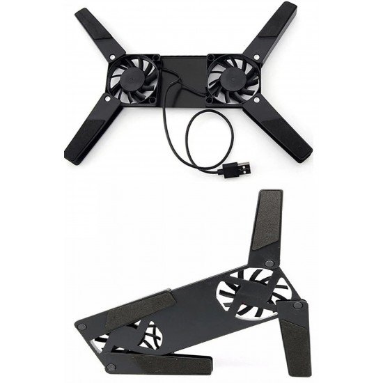 2 Fanlı Notebook Soğutucu Portatif Katlanabilir Laptop Soğutucu Fan Usbli Stand Bilgisayar Fanı 2 Fanlı Notebook Soğutucu Portatif Katlanabilir Laptop Soğutucu Fan Usbli Stand Bilgisayar Fanı