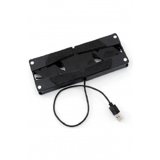 2 Fanlı Notebook Soğutucu Portatif Katlanabilir Laptop Soğutucu Fan Usbli Stand Bilgisayar Fanı 2 Fanlı Notebook Soğutucu Portatif Katlanabilir Laptop Soğutucu Fan Usbli Stand Bilgisayar Fanı