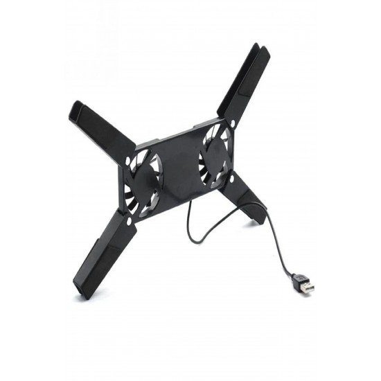 2 Fanlı Notebook Soğutucu Portatif Katlanabilir Laptop Soğutucu Fan Usbli Stand Bilgisayar Fanı 2 Fanlı Notebook Soğutucu Portatif Katlanabilir Laptop Soğutucu Fan Usbli Stand Bilgisayar Fanı