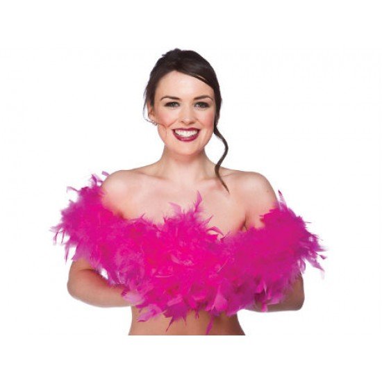 2 Metre Boa Tüy Otriş - Pembe 2 Metre Boa Tüy Otriş - Pembe