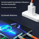 3 İn 1 Type-c + Micro Usb + Lightning Hızlı Şarj Kablosu Silikon Kablo 1 Metre Opp Ambalaj ( Lisinya )