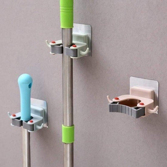 3 Adet Askılı Yapışkanlı Sap Tutucu Banyo Düzenleyici Askı Mop Paspas Fırça Sapı Tutucu 3 Adet Askılı Yapışkanlı Sap Tutucu Banyo Düzenleyici Askı Mop Paspas Fırça Sapı Tutucu