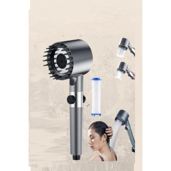 3 Fonksiyonlu Masajlı Duş Başlığı – Kireç Filtreli Start- Stop Tuşlu Banyo Duş Başlık 3 Fonksiyonlu Masajlı Duş Başlığı – Kireç Filtreli Start- Stop Tuşlu Banyo Duş Başlık