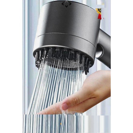 3 Fonksiyonlu Masajlı Duş Başlığı – Kireç Filtreli Start- Stop Tuşlu Banyo Duş Başlık 3 Fonksiyonlu Masajlı Duş Başlığı – Kireç Filtreli Start- Stop Tuşlu Banyo Duş Başlık