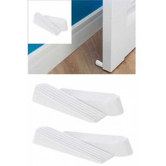 4 Adet Kapı Rampası Kapı Stoperi - Kapı Tamponu Çarpma Önleyici Set 4 Adet Kapı Rampası Kapı Stoperi - Kapı Tamponu Çarpma Önleyici Set