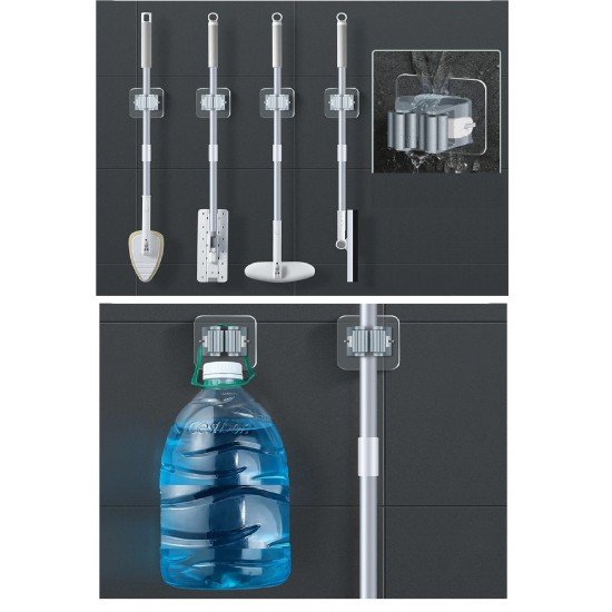 4 Lü Kelebek Yapışkanlı Mop Fırça Çekpas Sap Tutucu Organizer Banyo Düzenleyici 4 Lü Kelebek Yapışkanlı Mop Fırça Çekpas Sap Tutucu Organizer Banyo Düzenleyici