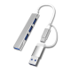 4 Port'lu Bağlantı İstasyonu Ultra İnce Usb Bölücü Type-c Tipi Çoklu Arayüz Adaptörü Multi Usb Çoklayıcı ( Lisinya ) 4 Port'lu Bağlantı İstasyonu Ultra İnce Usb Bölücü Type-c Tipi Çoklu Arayüz Adaptörü Multi Usb Çoklayıcı ( Lisinya )