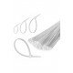 50 Adet Plastik Cırt Kelepçe Kablo Bağı Kablo Düzenleyici-4.8 X 380 MM 50 Adet Plastik Cırt Kelepçe Kablo Bağı Kablo Düzenleyici-4.8 X 380 MM
