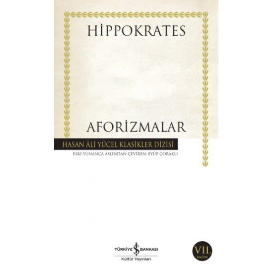 Aforizmalar - Hasan Ali Yücel Klasikleri Aforizmalar - Hasan Ali Yücel Klasikleri