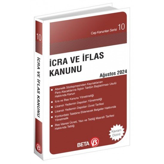 Cep 10 - İcra ve İflas Kanunu Cep 10 - İcra ve İflas Kanunu