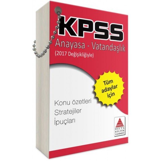 Delta Kültür KPSS Anayasa-Vatandaşlık Strateji Kartları Delta Kültür KPSS Anayasa-Vatandaşlık Strateji Kartları