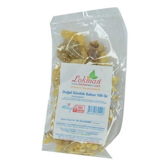 Ak Günlük Sakızı Doğal 100 Gr Paket Ak Günlük Sakızı Doğal 100 Gr Paket