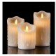 Alevli Led Mum Hareketli Alev Görünümlü Dekoratif Mum - 3lü Set Alevli Led Mum Hareketli Alev Görünümlü Dekoratif Mum - 3lü Set
