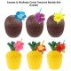Ananas & Hindistan Cevizi Tasarımlı Pipetli Bardak Seti (6 Adet) Ananas & Hindistan Cevizi Tasarımlı Pipetli Bardak Seti (6 Adet)